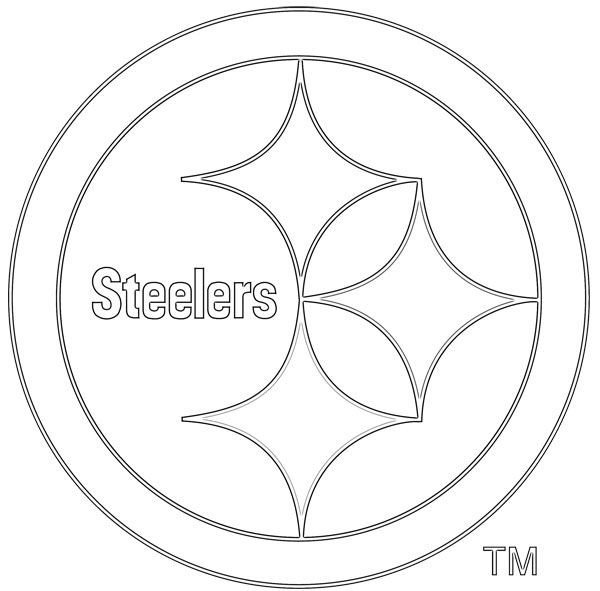 Kids coloring pages Steelers Stuff Pinterest