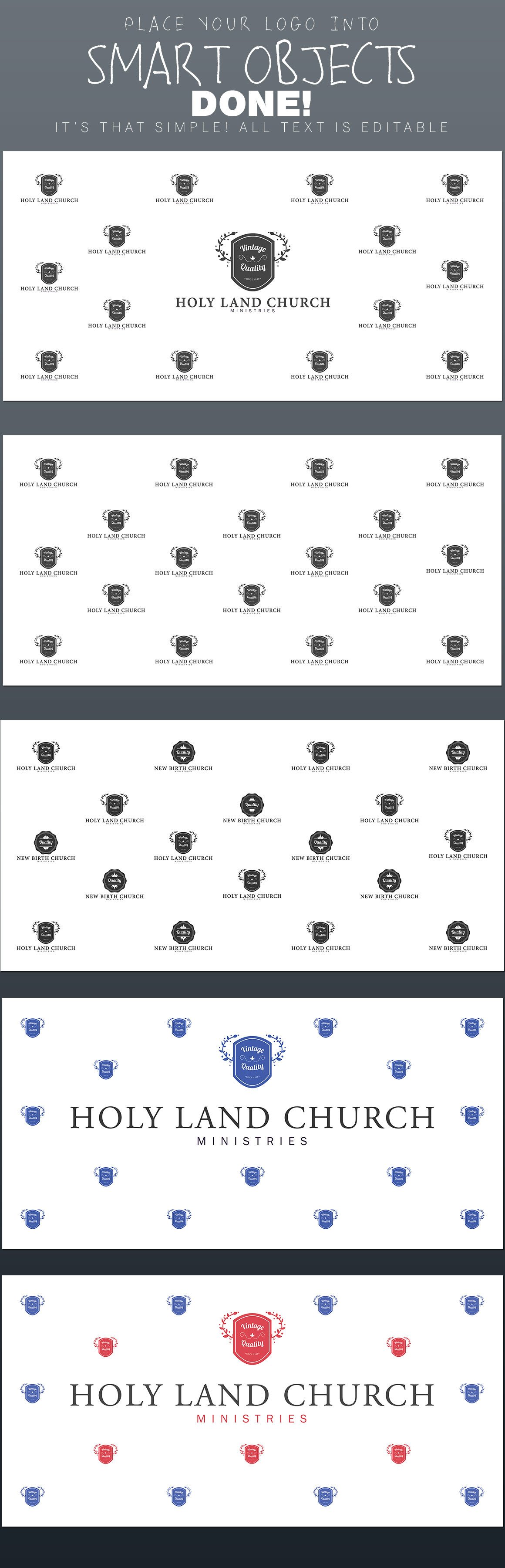Step And Repeat Backdrop Template Templates on Creative