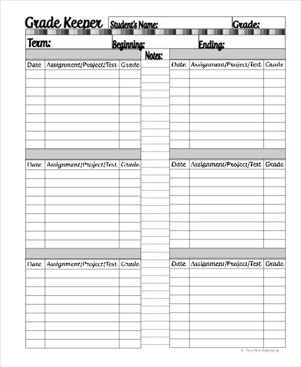 9 Monthly Student Report Templates Free Word PDF