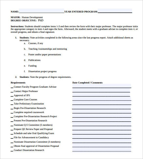 Sample Student Progress Report 17 Documents in PDF