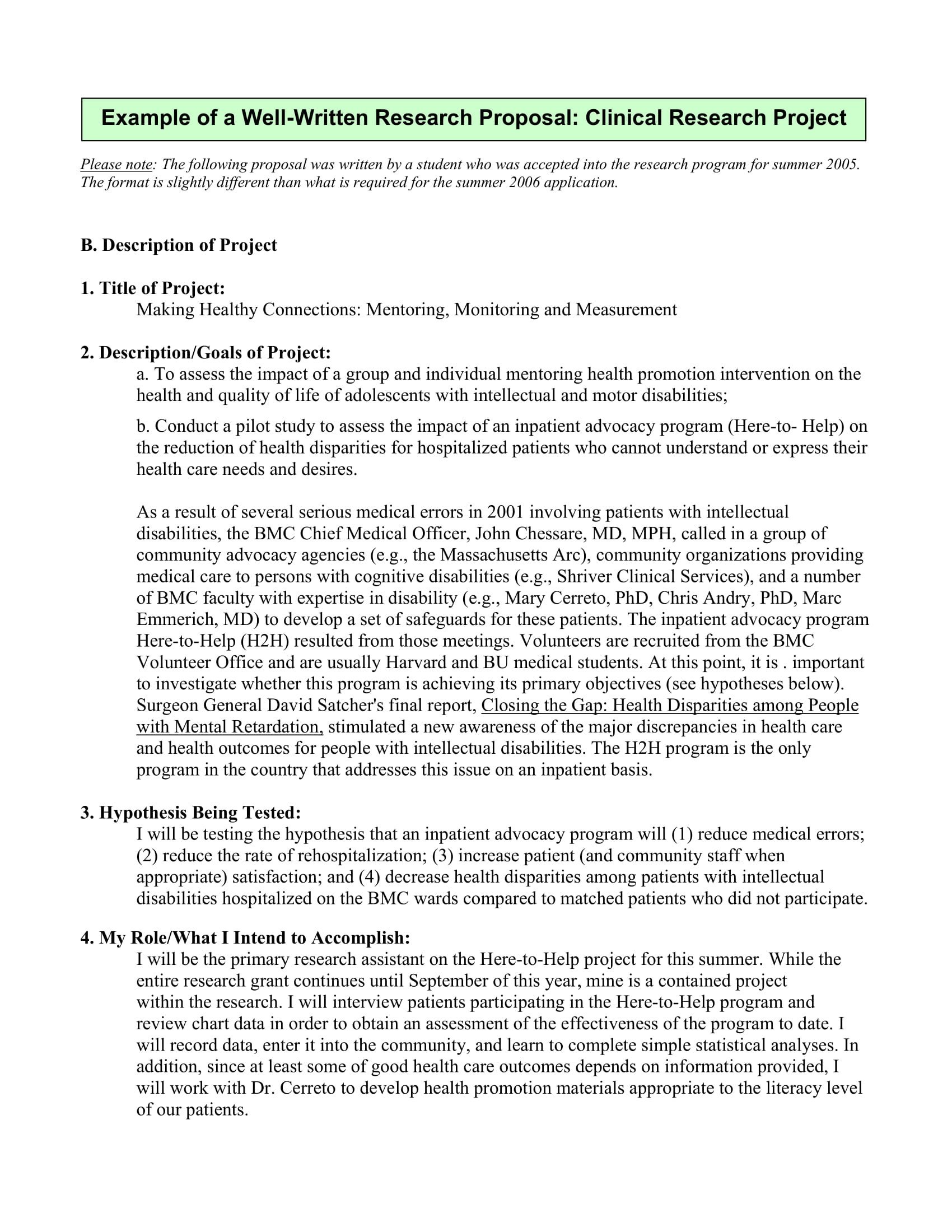 11 Student Project Proposal Examples PDF Word