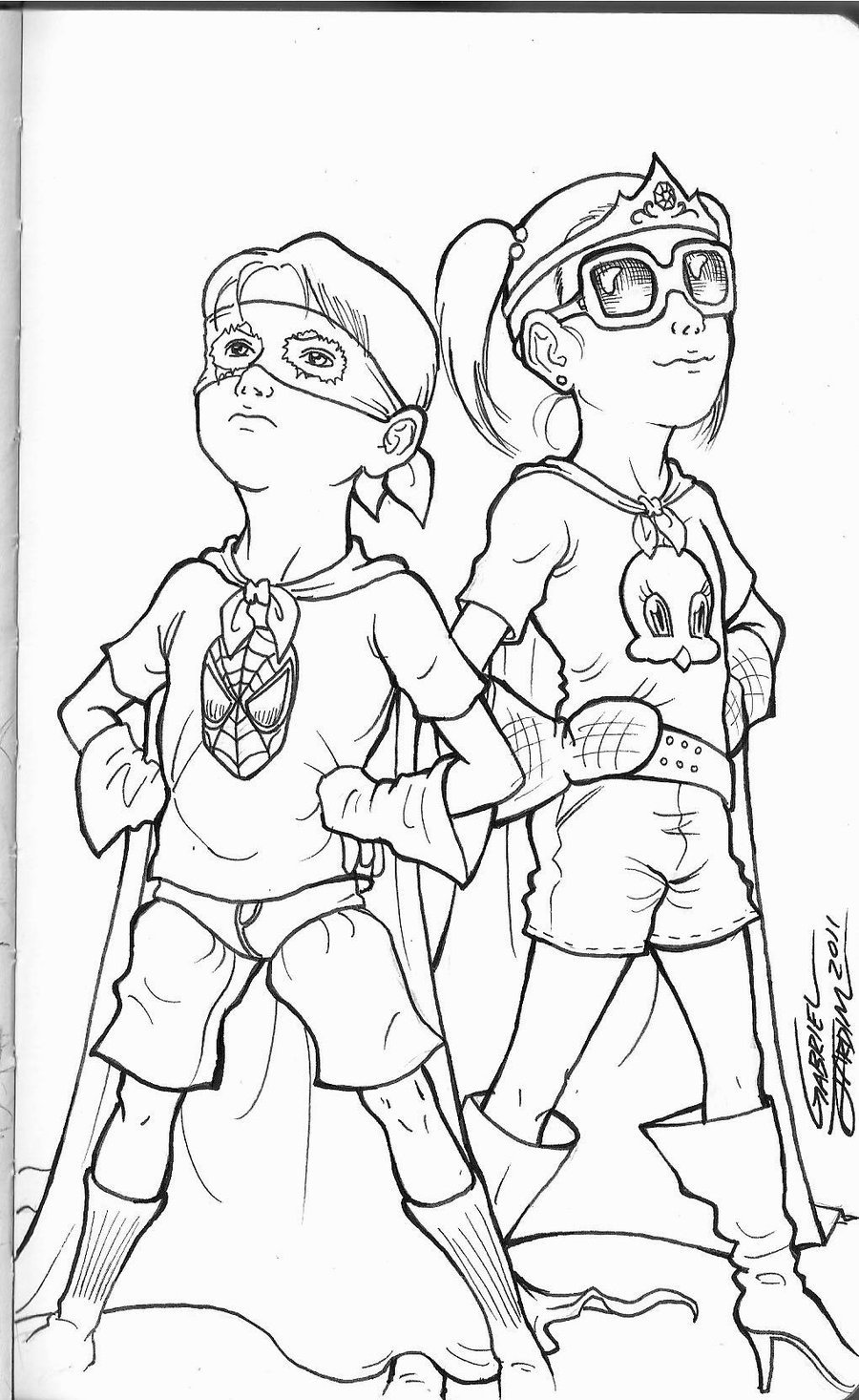 Super Hero Super Hero Coloring Pages