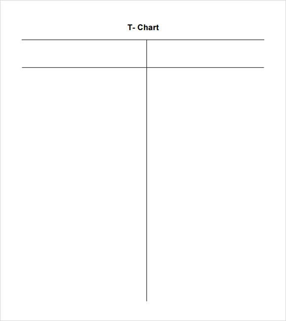 Sample T Chart 7 Documents in PDF Word