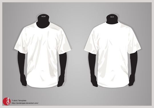 Free T Shirt Adobe Illustrator template Adobe Illustrator