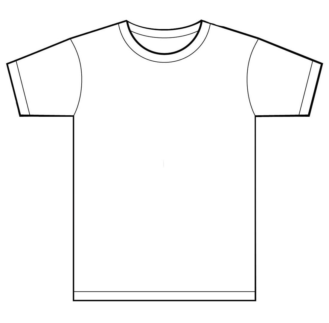Shirt Design Template Illustrator ClipArt Best ClipArt