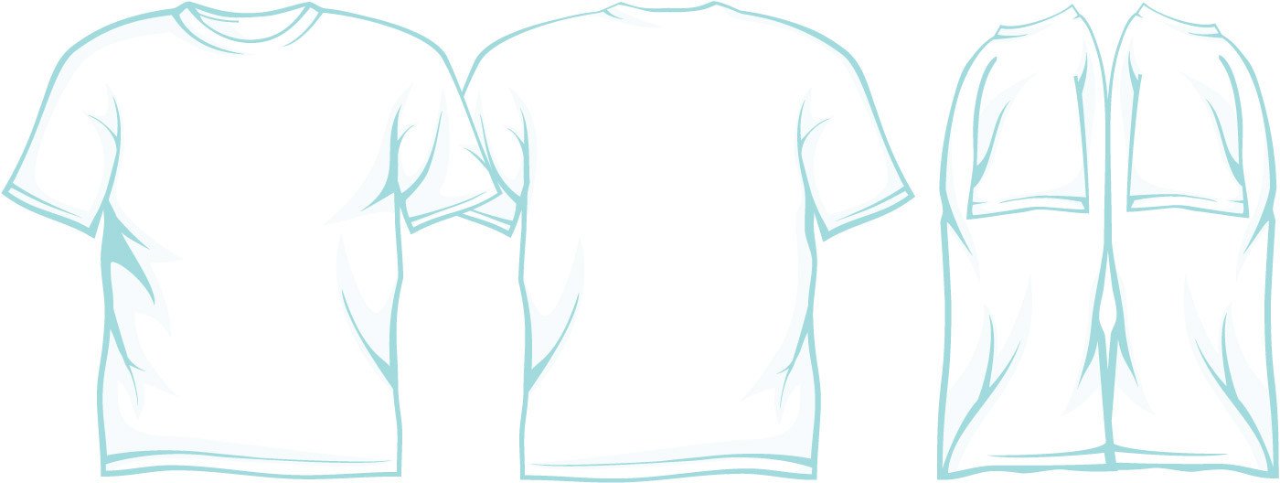 T Shirt Template Illustrator