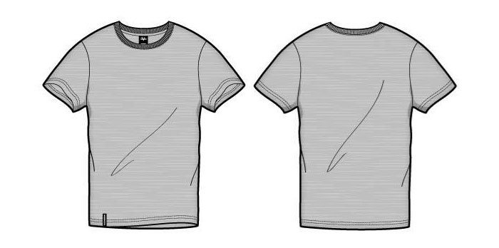 41 Blank T Shirt Vector Templates Free To Download