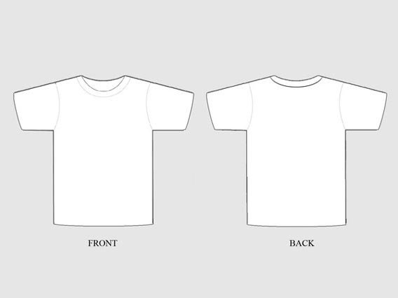 54 Blank T Shirt Template Examples To Download Vector and