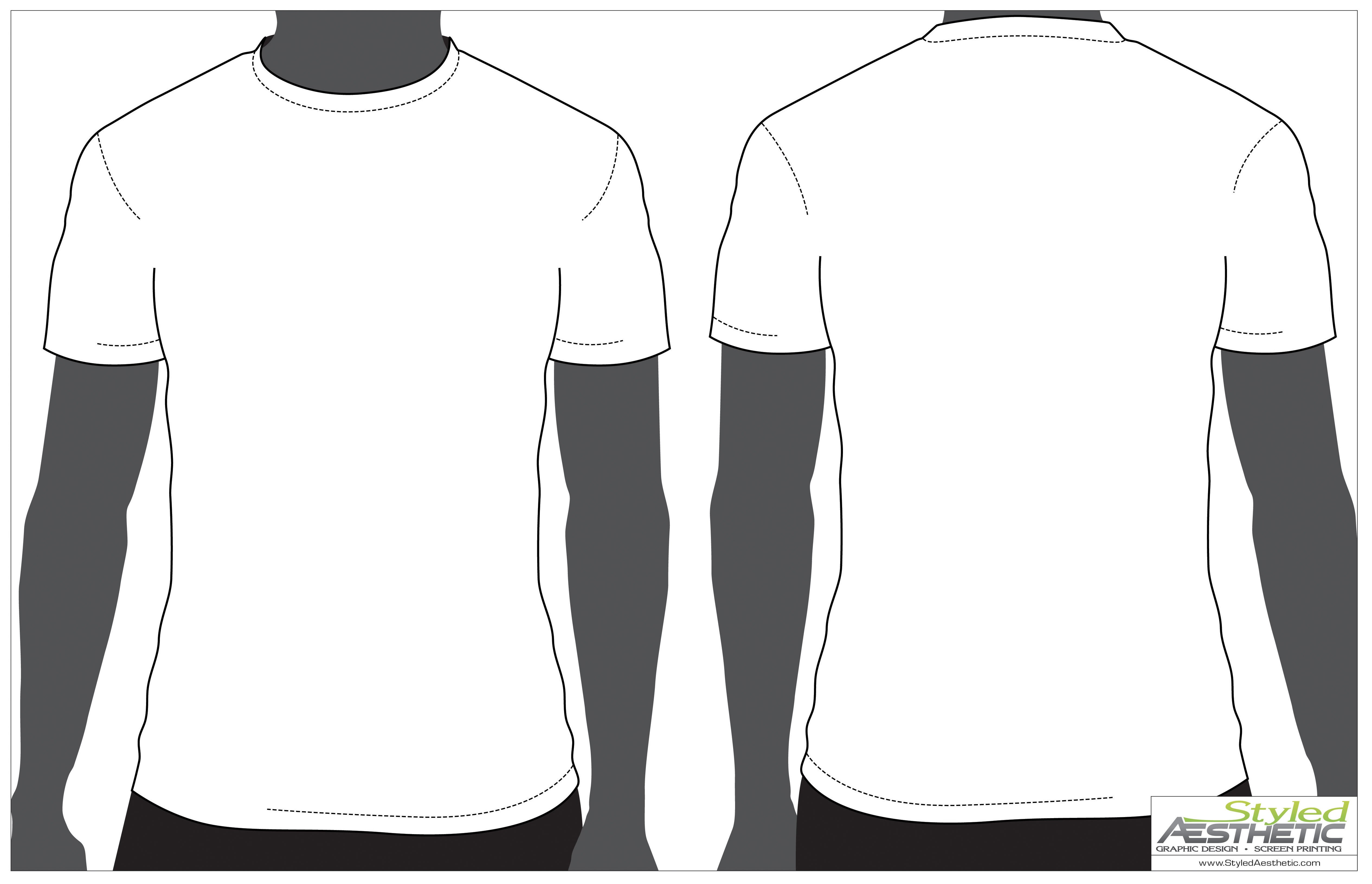 Free Blank T shirt Outline Download Free Clip Art Free