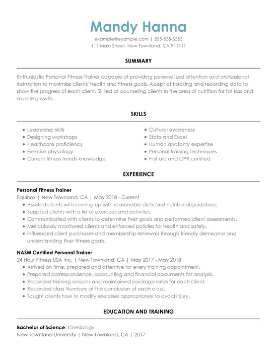 Free Resume Builder Build Your Resume Quickly with
