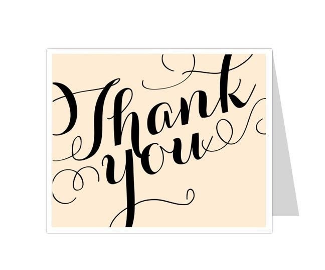 12 best Thank You Card Templates images on Pinterest