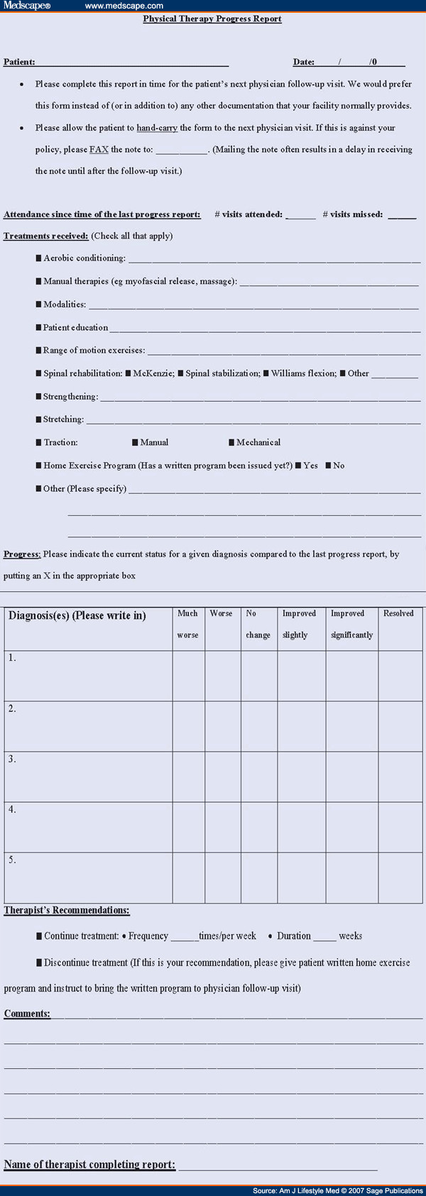 therapy progress note template Muscles worksheet