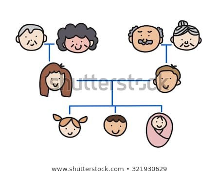 Family Tree Chart Stock Royalty Free