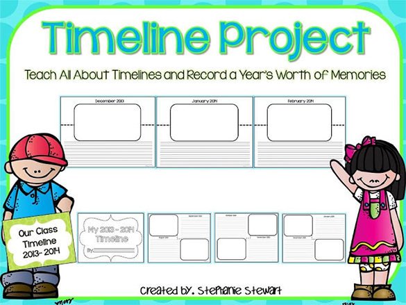 6 Timeline Templates For Students DOC PDF