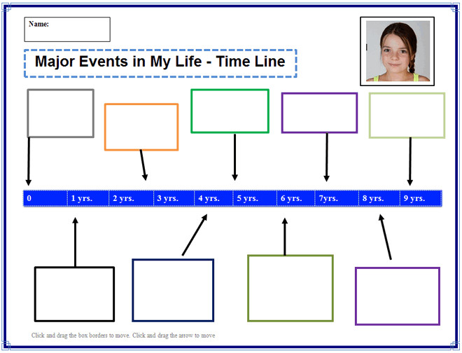 Timeline clipart for kids collection