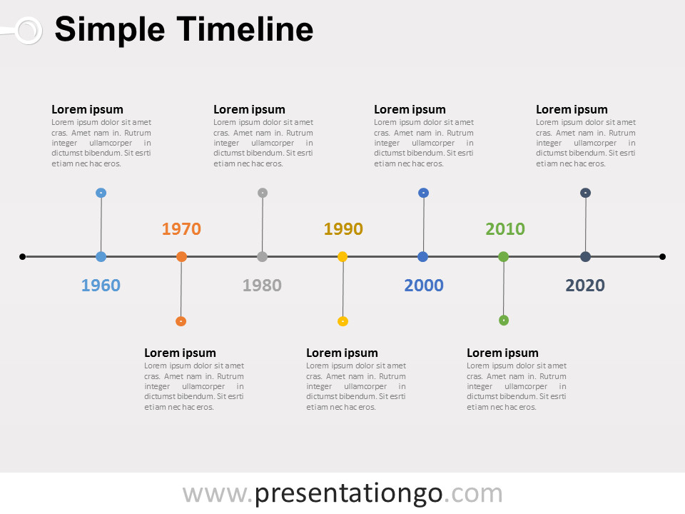 Free Timelines PowerPoint Templates PresentationGo