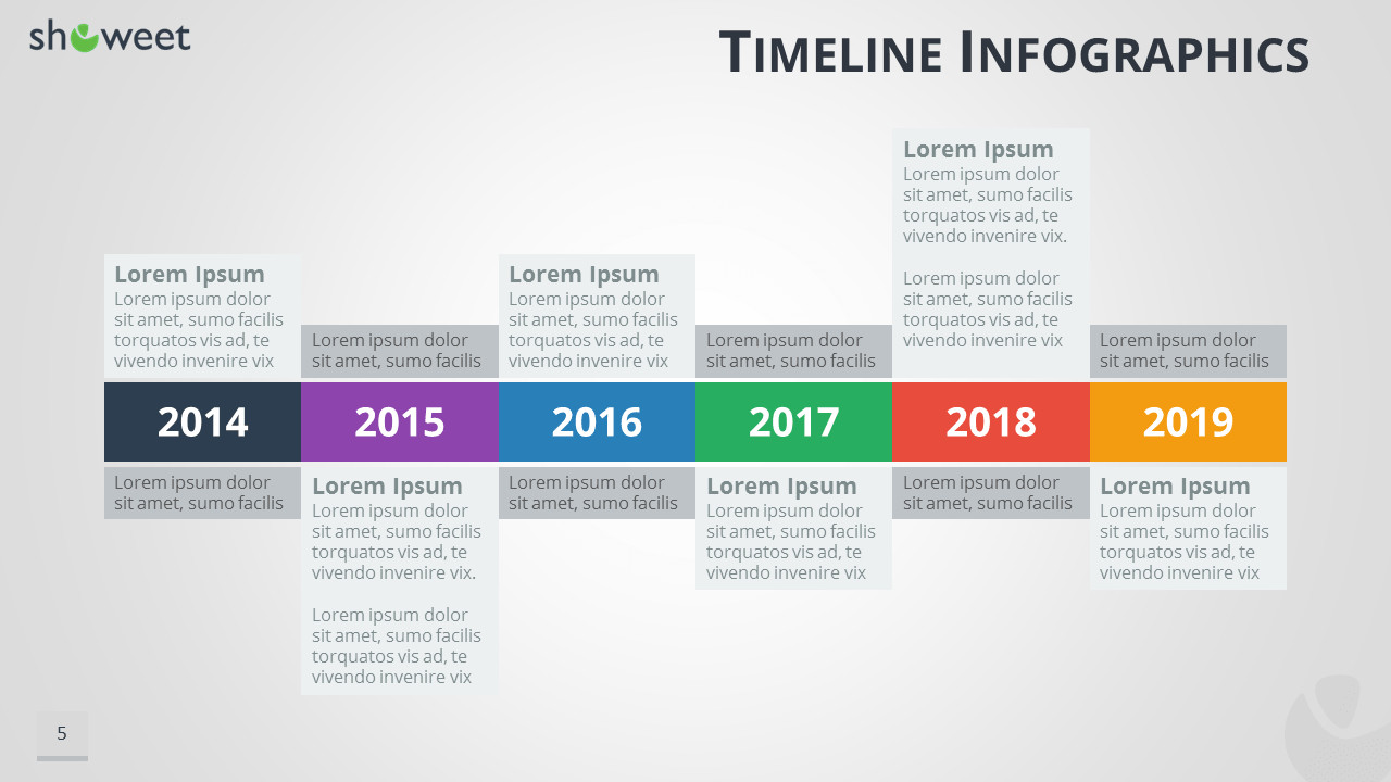 Timeline Infographics Templates for PowerPoint
