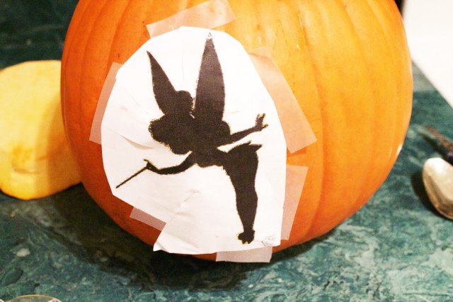 Tinkerbell Fairy Dust Jack o lantern Carving as Life Skill