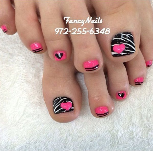 27 Gorgeous Toe Nail Art Designs that You Should got to Have