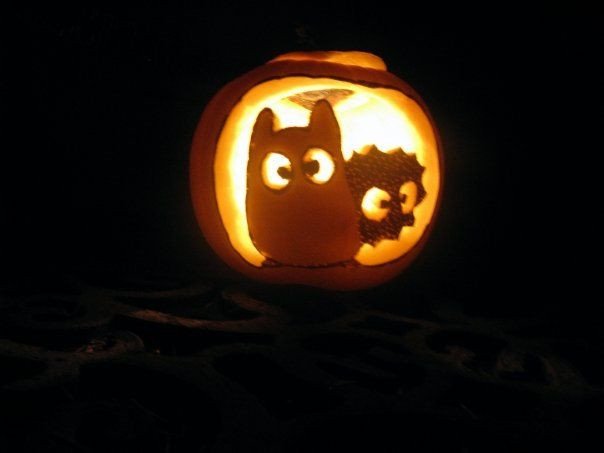 totoro and soot ball