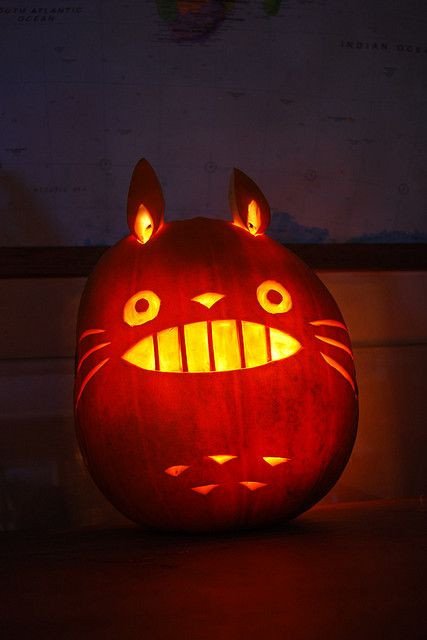 Totoro pumpkin Halloween Stuff