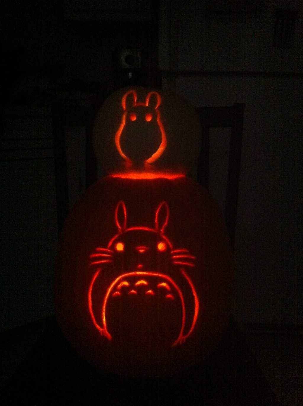 Totoro pumpkins by Pippin chan on DeviantArt
