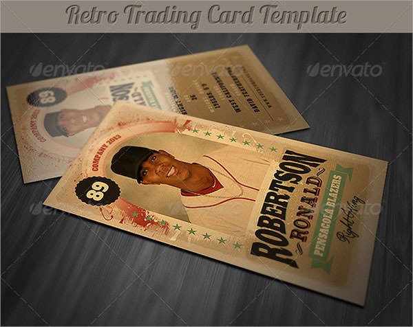 7 Sample Trading Card Templates
