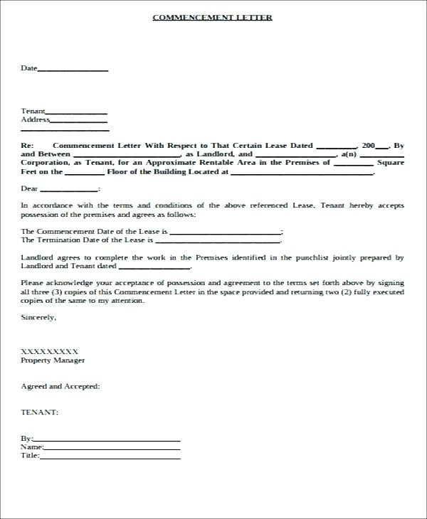 template Change Ownership Letter Template