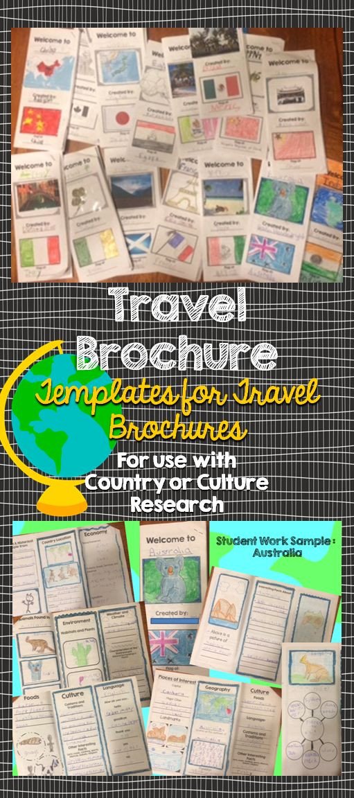 25 best ideas about Travel brochure template on Pinterest