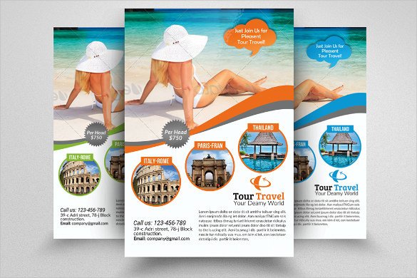 Travel Flyer Template – 43 Free PSD AI Vector EPS