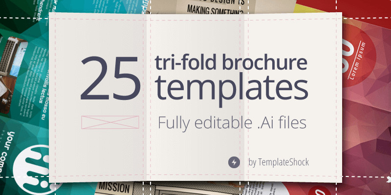 25 Editable Illustrator Tri fold Brochure Templates ByPeople