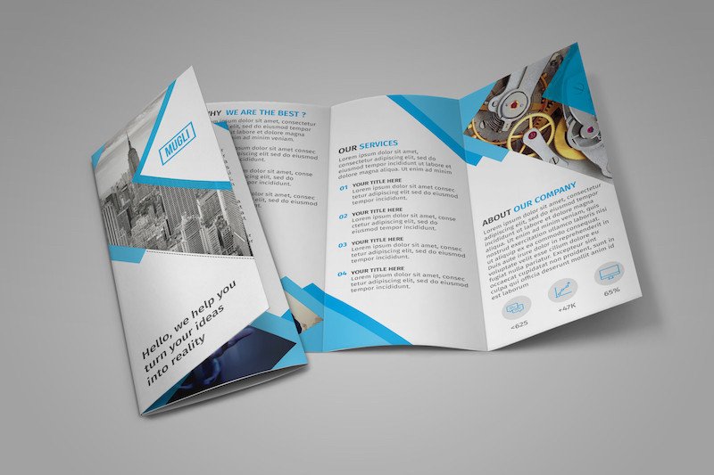 25 Tri fold Brochure Templates PSD AI & INDD Free
