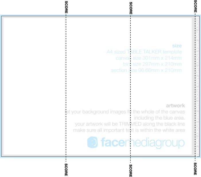 A4 Tri Fold Brochure Template Illustrator Templates