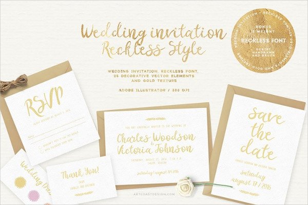 17 Tri Fold Wedding Invitation Templates Free & Premium