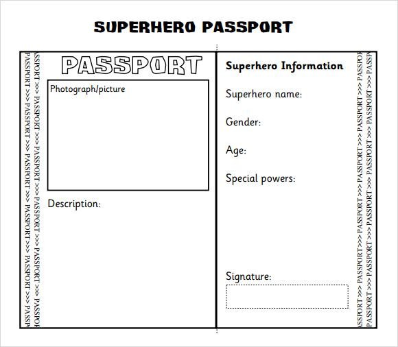 Best 25 Passport template ideas on Pinterest