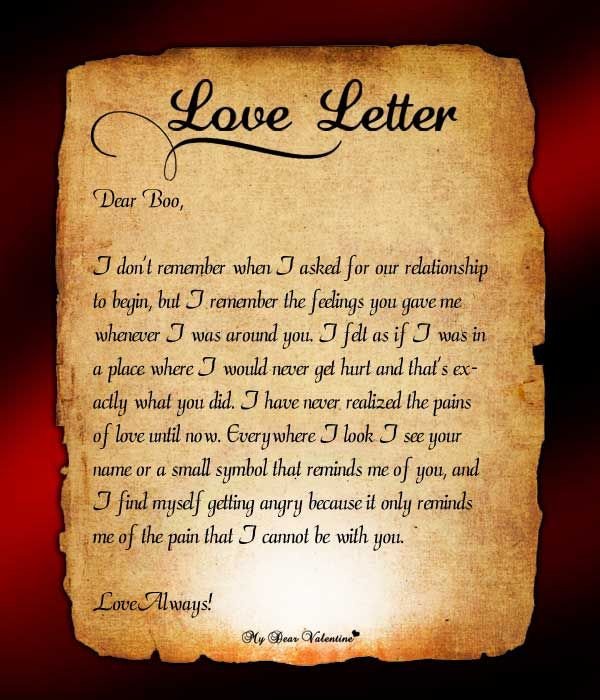 125 best images about Love Letters for Him on Pinterest