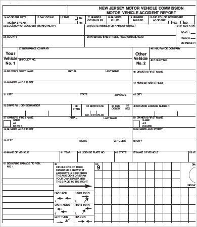 25 Accident Report Forms Free PDF Apple Pages Google