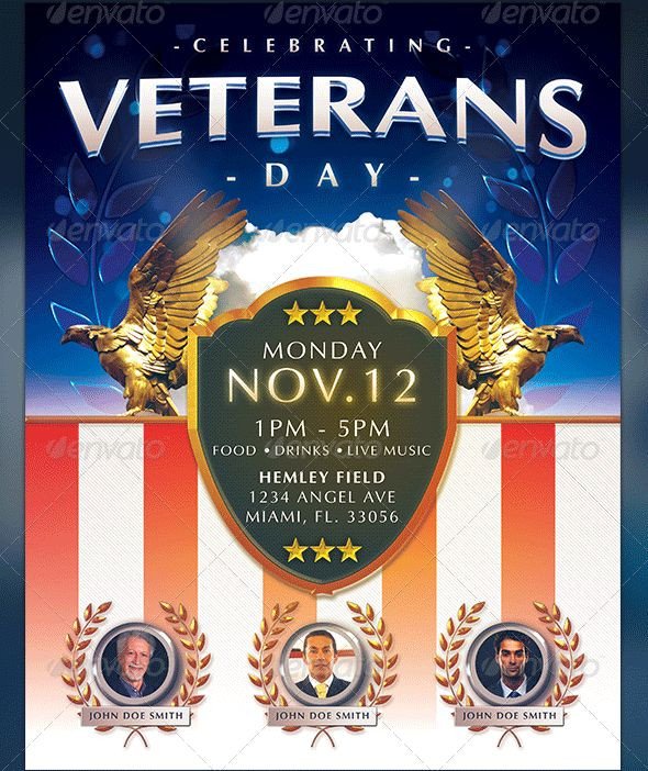 Veterans Day Flyer Templates