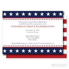 veterans day invitation Google Search