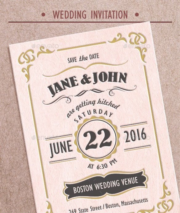 28 Wedding Invitation Wording Templates – Free Sample