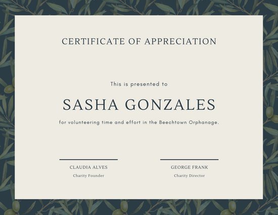 Customize 63 Appreciation Certificate templates online