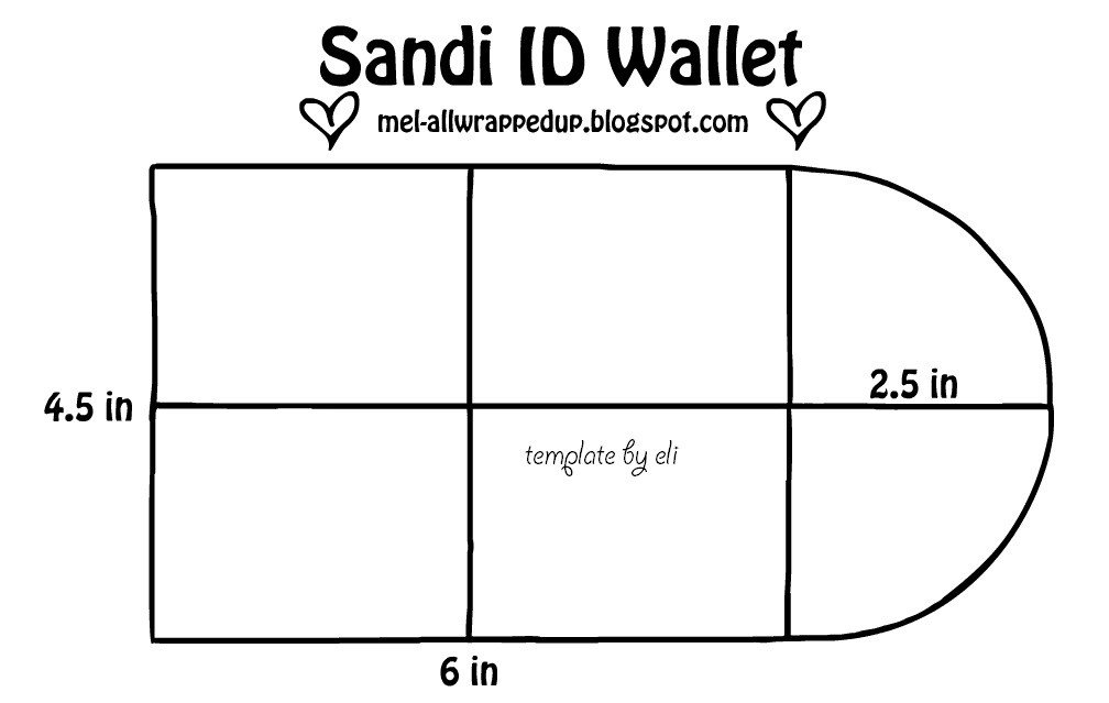 The Sandi ID Wallet Tutorial a snap pouch with a secret
