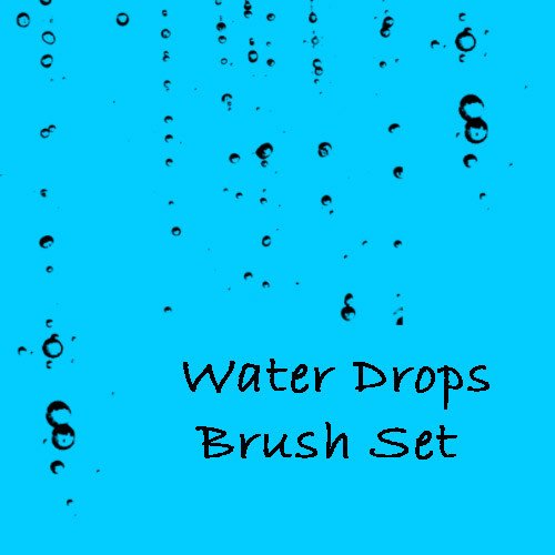 Water drop shop Free Brushes