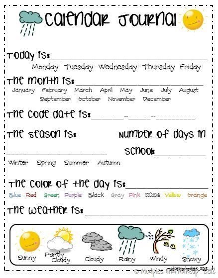 weather worksheet NEW 710 PRINTABLE WEATHER JOURNAL FOR