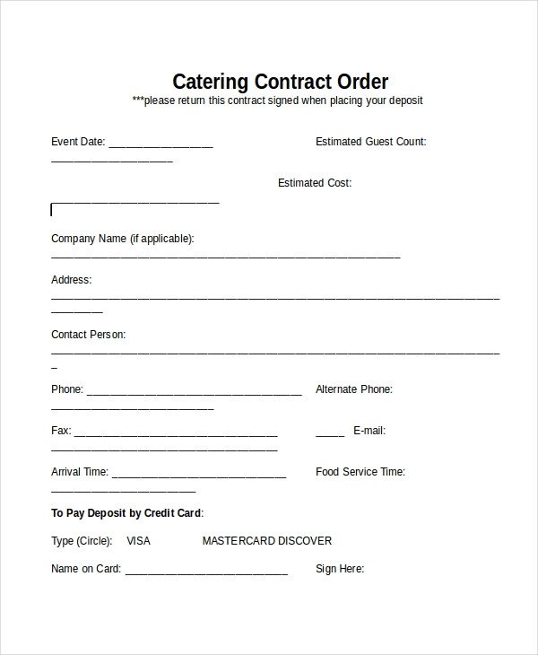 33 Contract Templates Word Docs Pages