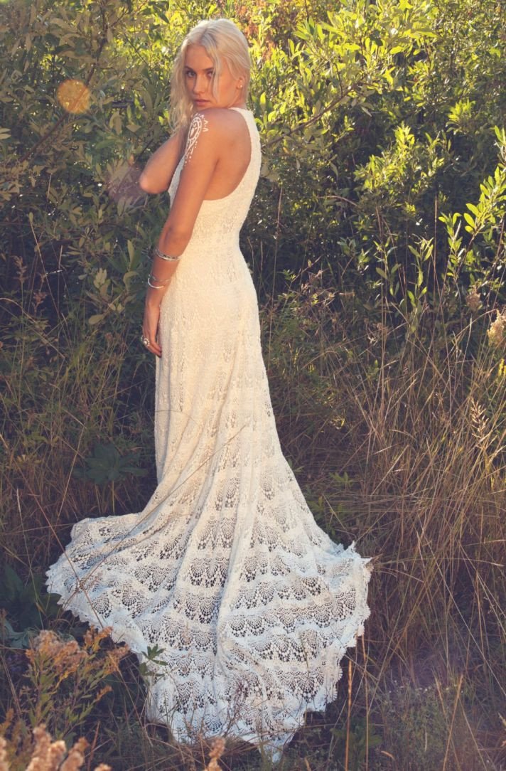 The Crocheted Wedding Dress
