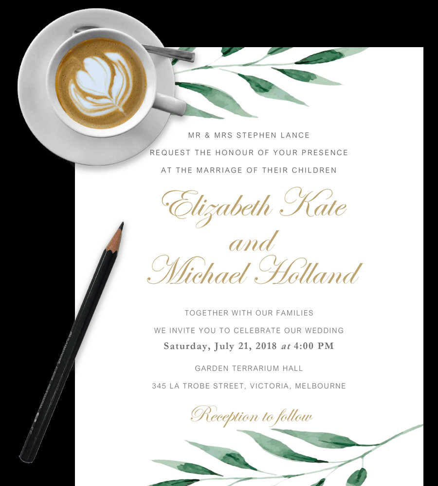  Free Wedding Invitation Templates in Word [Download