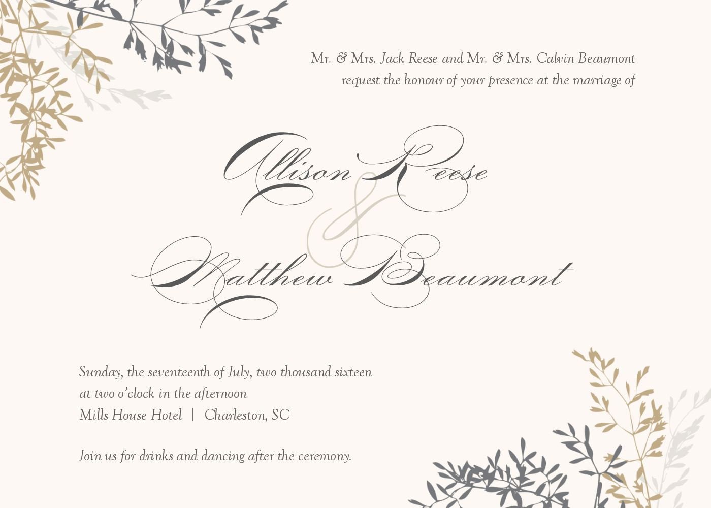wedding invitation wedding invitations template Superb