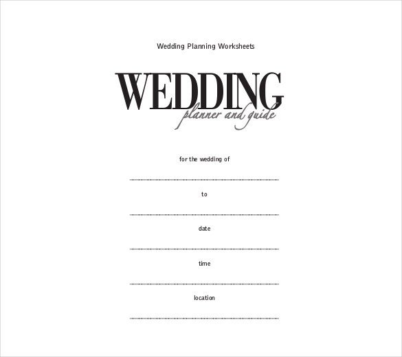 44 Wedding Itinerary Templates DOC PDF PSD