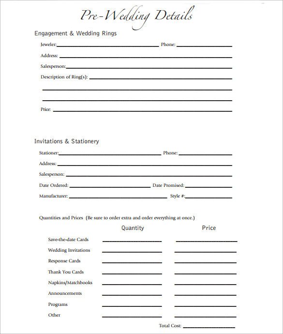 Party Planning Sample 8 Documents In PDF